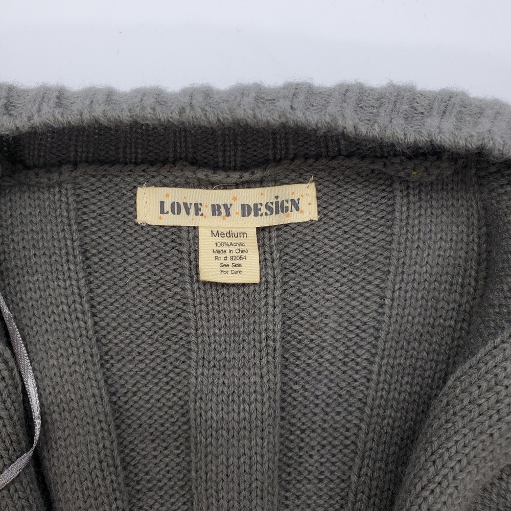 Love by Design grey cardigan - Picture 4 of 5